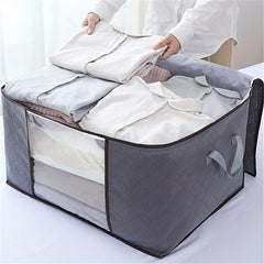 Minimalist Storage Zipper Box Lightweight Dustproof Organzier Clothes Container