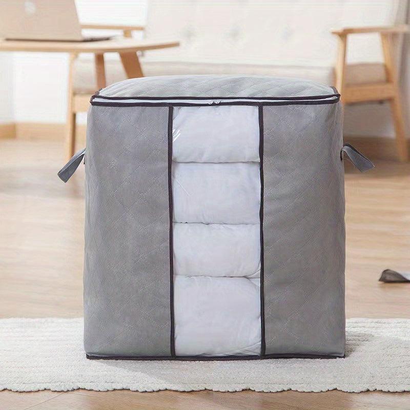Minimalist Storage Zipper Box Lightweight Dustproof Organzier Clothes Container