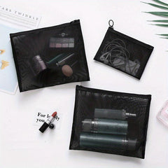 Large Capacity Mesh Cosmetics Storage Bag