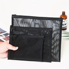 Large Capacity Mesh Cosmetics Storage Bag