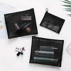 Large Capacity Mesh Cosmetics Storage Bag