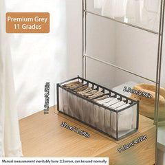 Mesh Clear Grids Clothes Storage Organizer Lightweight Foldable