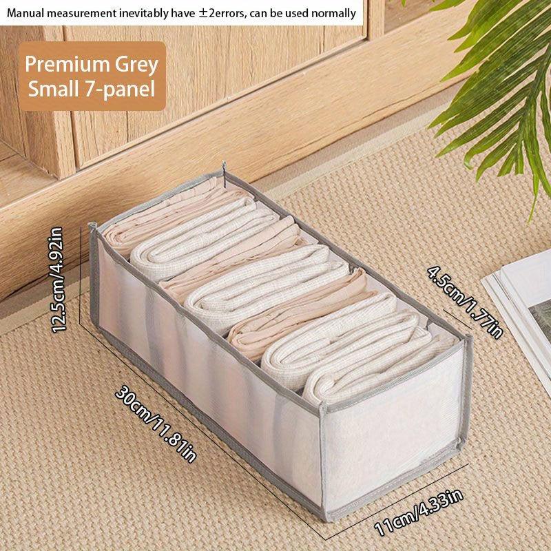 Mesh Clear Grids Clothes Storage Organizer Lightweight Foldable