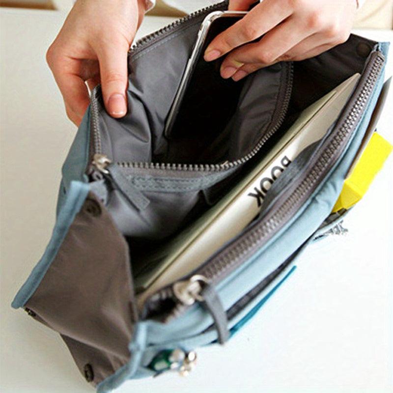 Double Zipper Bag Travel Storage Bag Cosmetic Toiletry Bag