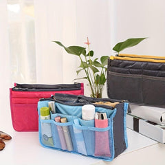Double Zipper Bag Travel Storage Bag Cosmetic Toiletry Bag
