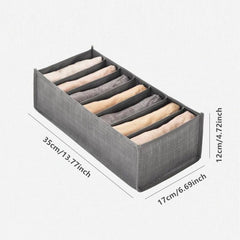 Lightweight Storage Box Grids Organizer Portable Clothes Container