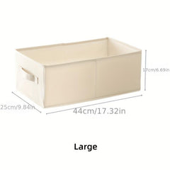 Clothes Storage Box Lightweight Foldable Organizer Container