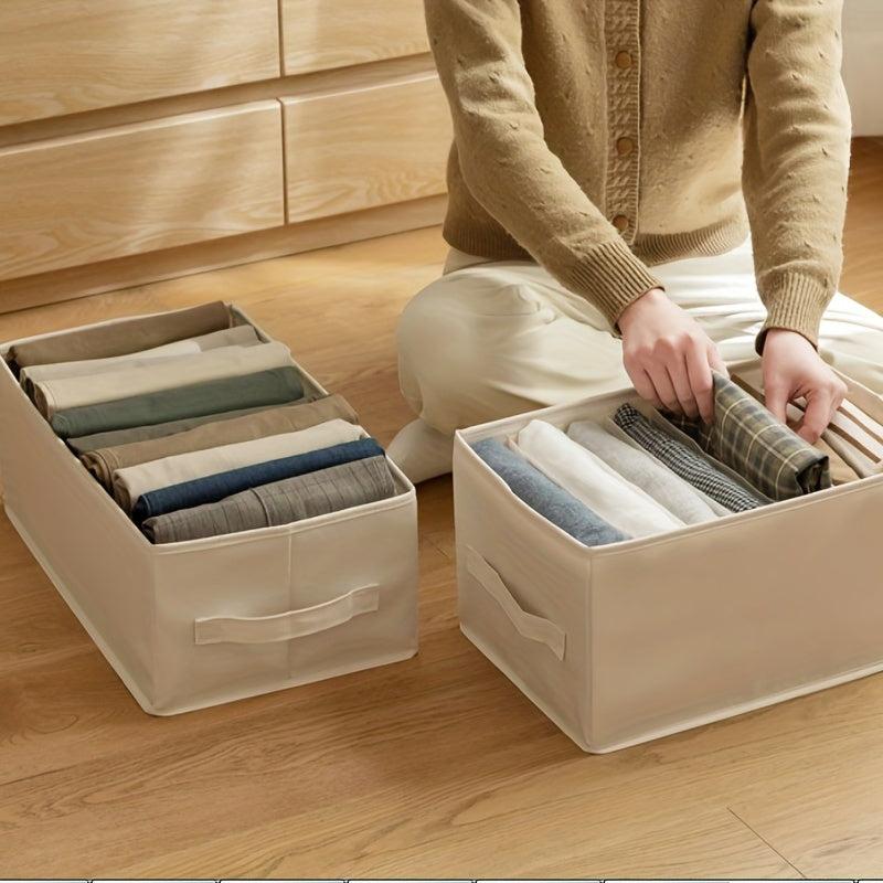 Clothes Storage Box Lightweight Foldable Organizer Container