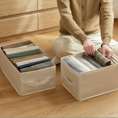 Clothes Storage Box Lightweight Foldable Organizer Container