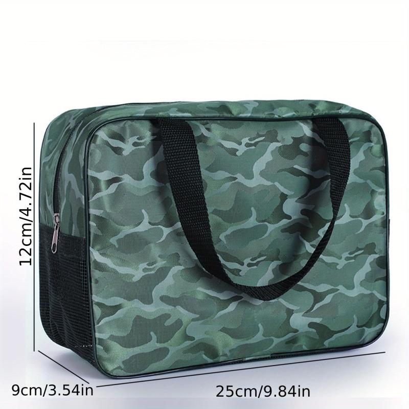 Portable Camouflage Toiletry Bag Large Cosmetics Bag Travel Storage Bag