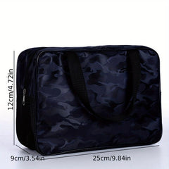 Portable Camouflage Toiletry Bag Large Cosmetics Bag Travel Storage Bag