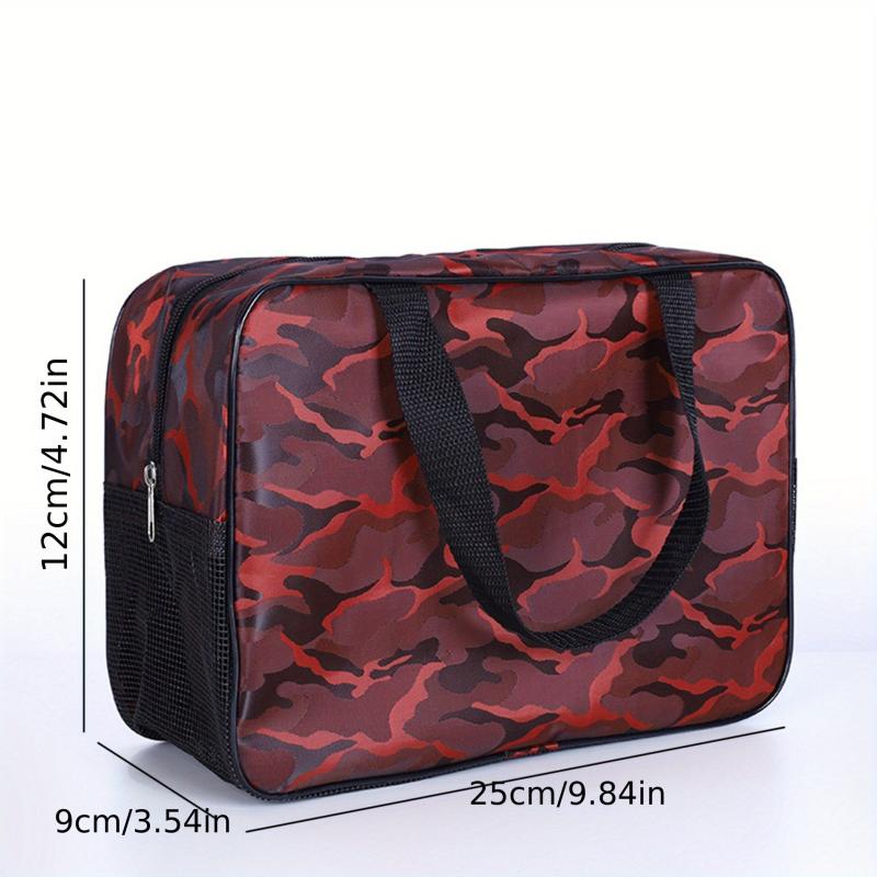 Portable Camouflage Toiletry Bag Large Cosmetics Bag Travel Storage Bag