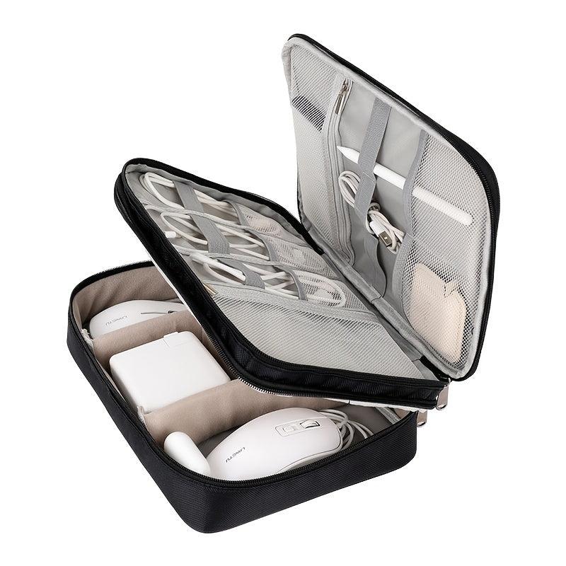 Data Cable Storage Bag Organizer Case Portable