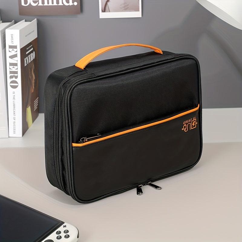 Data Cable Storage Bag Organizer Case Portable