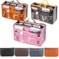 Handheld Zipper Cosmetic Storage Bag Lightweight Portable Inner Travel Storage