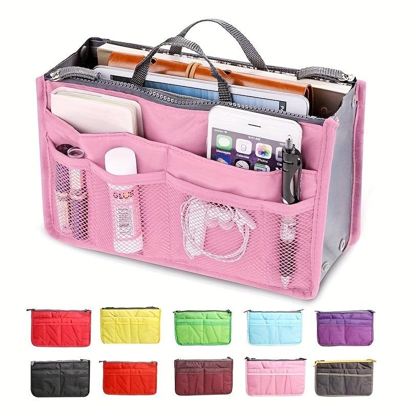 Handheld Storage Inner Bag Portable Organizer Pockets Travel Wash Bag