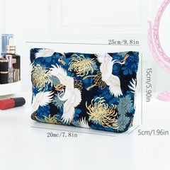 Butterfly Print Toilet Bag Large Capacity Cosmetic Bag Travel Storage Bag