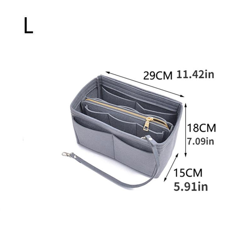 Felt Insert Bag Lightweight Portable Travel Bag for Shoulder Bag