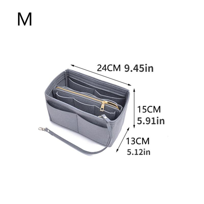 Felt Insert Bag Lightweight Portable Travel Bag for Shoulder Bag