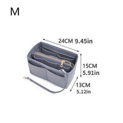 Felt Insert Bag Lightweight Portable Travel Bag for Shoulder Bag