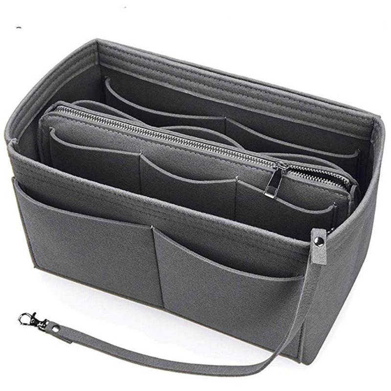 Felt Insert Bag Lightweight Portable Travel Bag for Shoulder Bag
