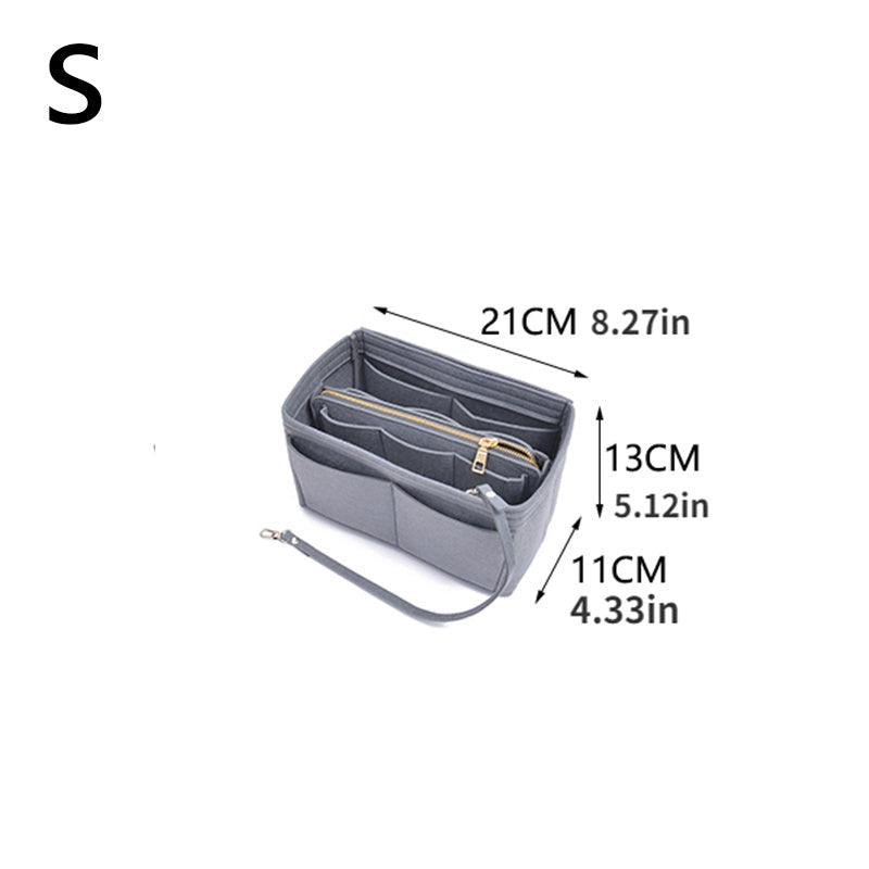 Felt Insert Bag Lightweight Portable Travel Bag for Shoulder Bag