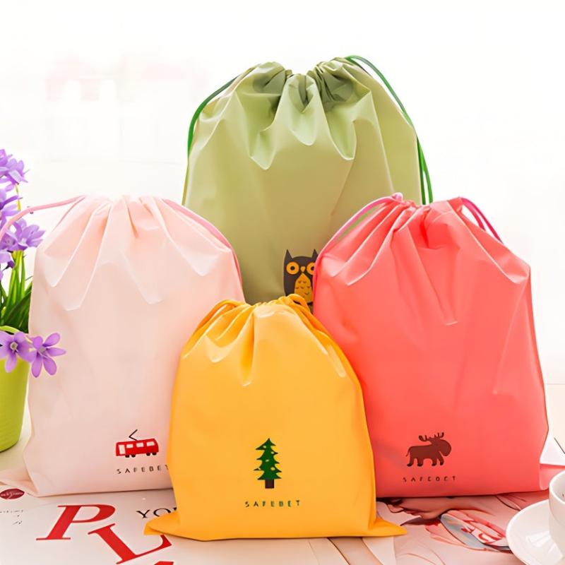 Waterproof Drawstring Toiletry Bag Travel Storage Bag
