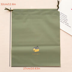 Waterproof Drawstring Toiletry Bag Travel Storage Bag