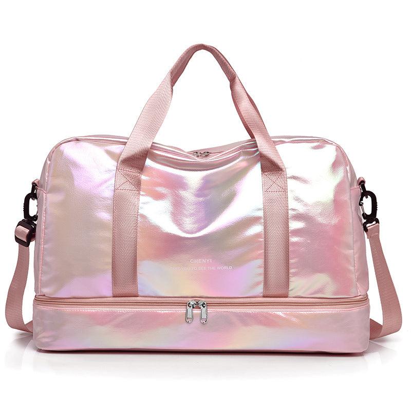 Large Capacity Carry on Tote Nylon Lightweight Luggage Weekender Bag