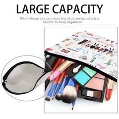 Teacher Makeup Pouch Cosmetic Bags Christmas Gift