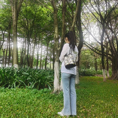 Cartoon Pattern Bucket Shoulder Bag Crossbody Bag All Match Bag