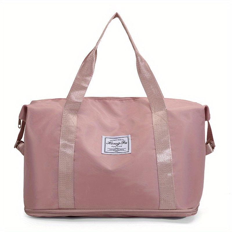 Foldable Travel Duffle Bag Portable Gym Storage Carry On Weekender