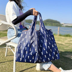 Large Capacity Shoulder Bag Reusable Eco Friendly Grocery Bag