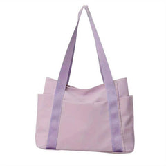 Casual Minimalist Tote Shoulder Bag Lightweight Travel Bag