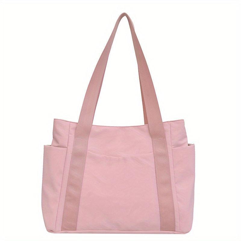 Casual Minimalist Tote Shoulder Bag Lightweight Travel Bag
