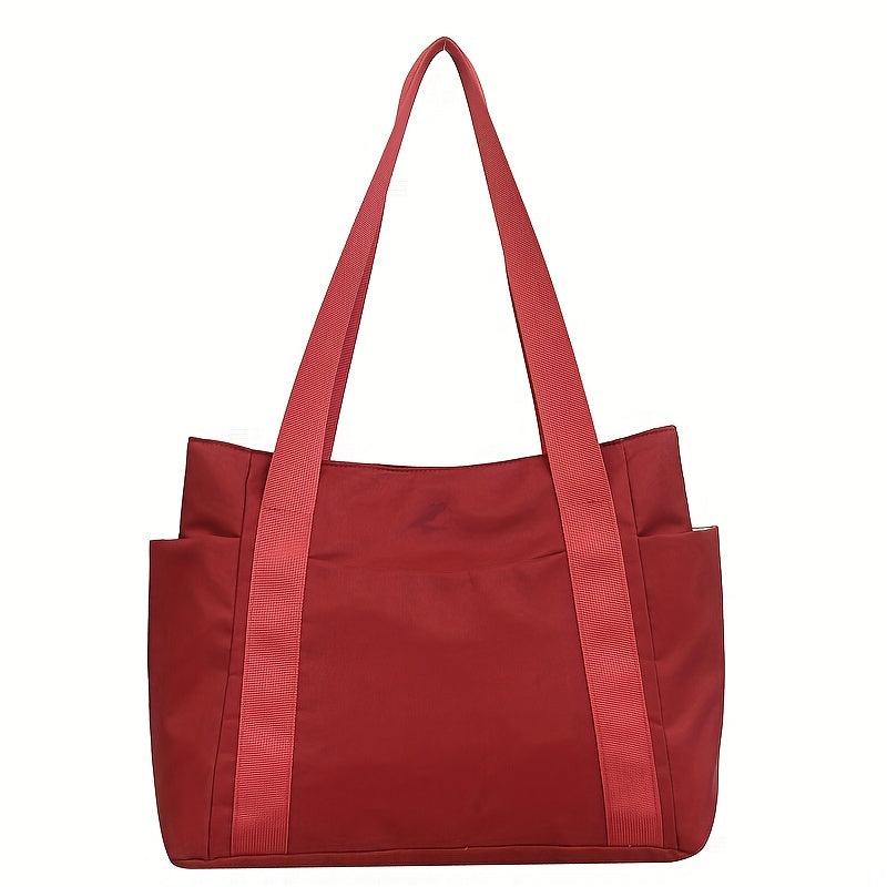 Casual Minimalist Tote Shoulder Bag Lightweight Travel Bag