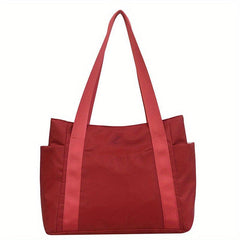 Casual Minimalist Tote Shoulder Bag Lightweight Travel Bag