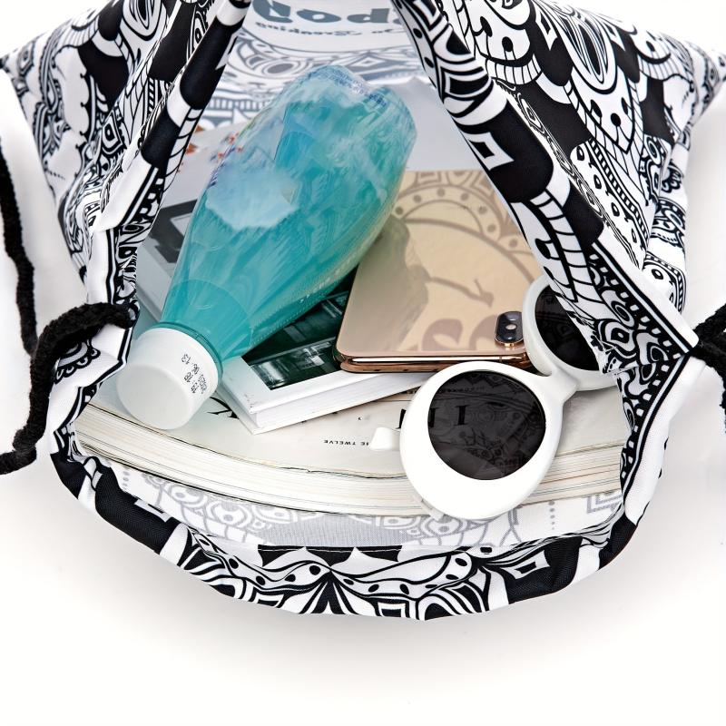 Halloween Pattern Drawstring Bag Lightweight Daypack