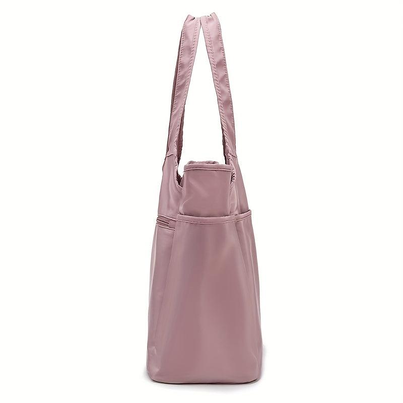 Large Capacity Nylon Tote Bag for Travel and Fitness
