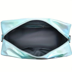 Stylish Laser Large Capacity Sports Bag Lightweight Storage Luggage Shoulder Bag