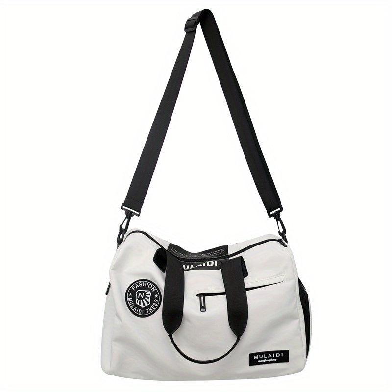 Casual Shoulder Bag Large Capacity Crossbody Bag School Zipper Bag