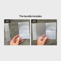 Passport Protective Cover Transparent Waterproof Document Case