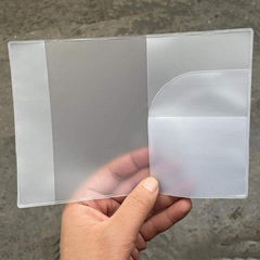 Passport Protective Cover Transparent Waterproof Document Case