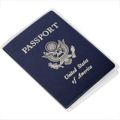 Passport Protective Cover Transparent Waterproof Document Case