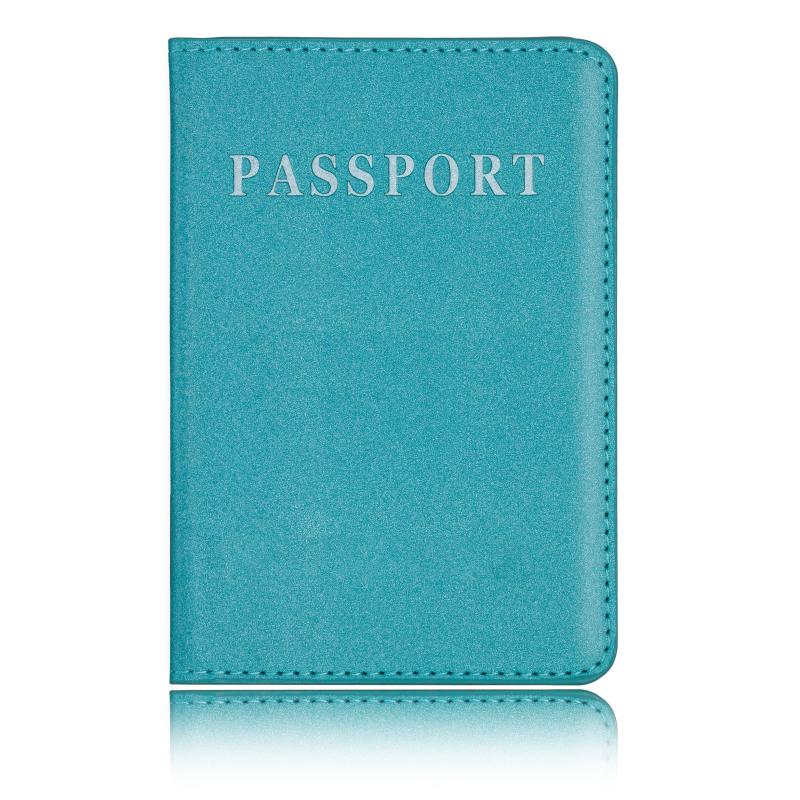 1pc PU Leather Passport Holder Slim Passport Protector Travel Accessories