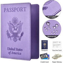 Custom Passport Holder PU Leather