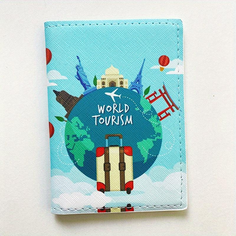 Passport Holder Document Protective Case Portable Travel Bag