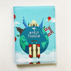 Passport Holder Document Protective Case Portable Travel Bag