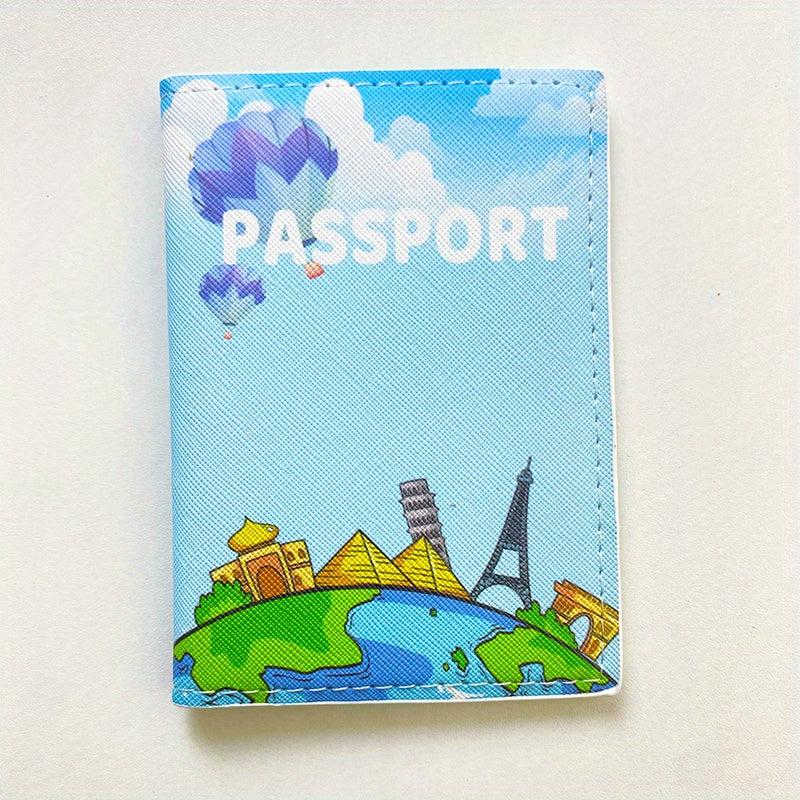 Passport Holder Document Protective Case Portable Travel Bag
