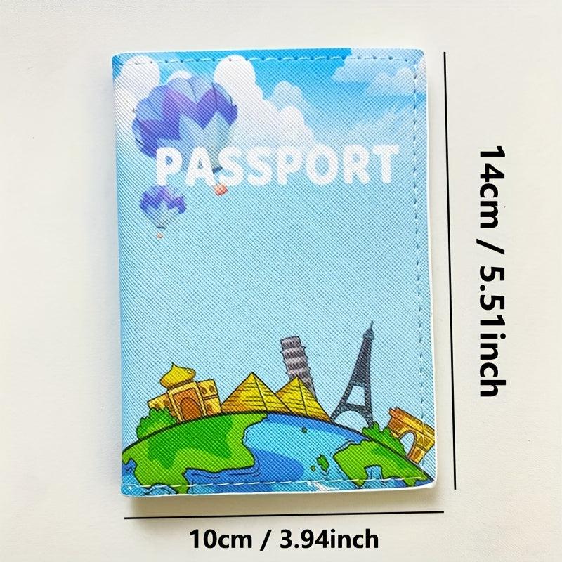 Passport Holder Document Protective Case Portable Travel Bag